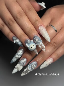 エクアネイルズ(Akuwa nails)/スカルプ◆180分アートやり放題