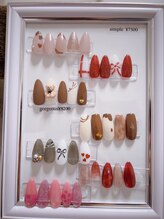 セムヤネイル(sem'ya nail)/バレンタインネイル