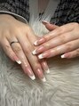 ネイルサロン アール(NAIL SALON R)&nbsp;王道フレンチ長さだし