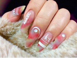 タイダイ柄スカルプ 13200円