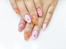 ネイルコレクション ベビーピンク(Baby Pink)/ジェル付放題★べっ甲：薔薇