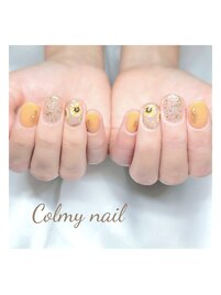 ひまわりネイル