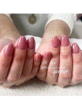 ジェルメ(germer)/お気に入りのピンクでワンカラー