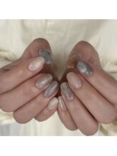 リノ 大阪本町店(lino)/インクニュアンスネイル