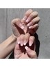【ハンド】jrネイリスト担当フレンチネイル　ベースカラーOK！　￥5000