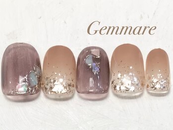 ジェンマーレ 青葉台店(Gemmare)/キラキラグラデーションネイル