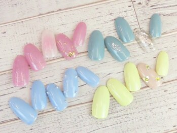 ネイルアンドアイラッシュ プレセア 土山店(nail&eyelash Presea)の写真/【夜21時まで営業】丁寧カウンセリングで初めての方にも◎実績20年の高技術★ケア付でモチの良さも魅力♪