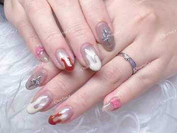 ノア ネイル(Noa Nail)/バレンタインネイル　チョコ
