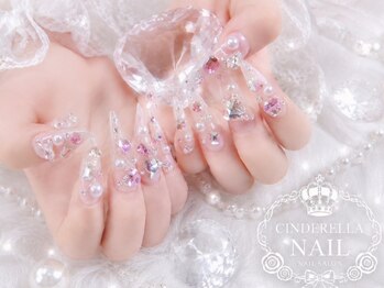 シンデレラネイル(CINDERELLA NAIL)/【スカルプ長さだしネイル】