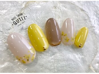 ネイルサロン クイル(QUILL)/4月花アート(1)