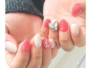 爪ソウシャイン(爪 SO SHINE)/蝶々パーツ★