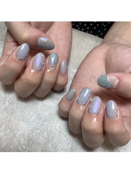 キャッツアイ東京 新宿店(Cat's eye TOKYO)/しずくネイル