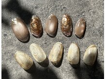 ブラウンネイル(brown nail)/〈定額デザイン7000円〉