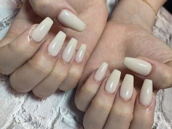 イフ(IF)の写真/上品さを演出するワンカラー/カラーグラデetcシンプルネイル*高い技術力でスカルプのような美フォルムに―