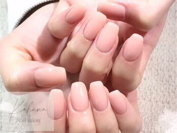 カフナ 船橋店(Kahuna)の写真/爪のお悩み解消で美フォルムに【深爪矯正+ワンカラー¥10500/巻き爪矯正親指1本¥6620】自信の持てる美爪◎