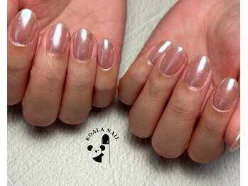 コアラネイル(koala nail)/うるつやミラーネイル ¥6,500