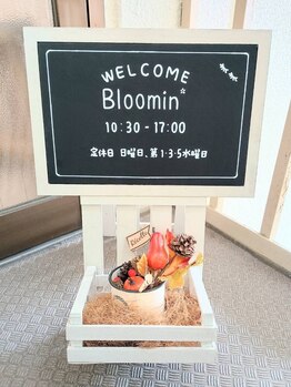 ブルーミン(Bloomin')/ウェルカムボード