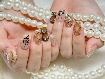 チェックネイル