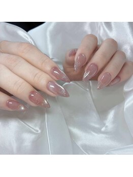 ハラ(Hara)/マグネット　ラメ　ピンク