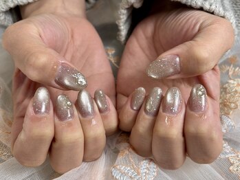 マグネット×ポイントアート