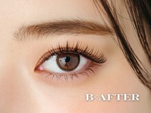 ビーアフターサロン 恵比寿本店(B<AFTER SALON)/上向きキープまつげパーマ
