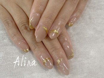 エリナネイルサロン池袋(Alina Nail Salon)/人気なミラーネイル