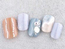 マハロネイルサロン 川崎店(mahalo)/野々山指名 アートネイル7480円