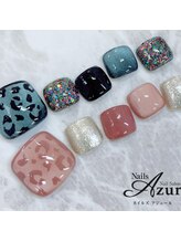ネイルズアジュール アピタ新潟西店(Nailz Azur)/フット　定額デザインCコース