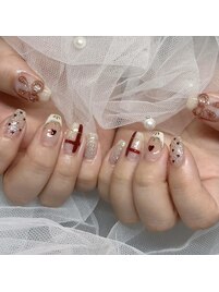 ホリデーシーズンネイル