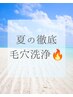 【夏限定】夏の汚れをリセット&引締め★毛穴洗浄+ビタミンパックを導入60分