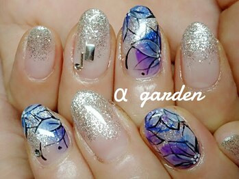 ネイルサロン アルファガーデン 町田本店(α garden)/4本アートコース●オフ込み2h