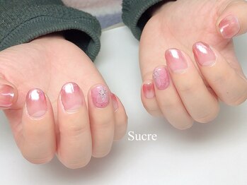 シュクル(Sucre)/ミラーとたらしこみフラワー♪