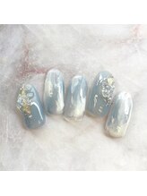 ネイルアンドまつげ リュフェール 五反田(Nail Lufaire)/ニュアンスネイル