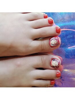 ローラネイル(Roller nail)/フットアートコース¥11000