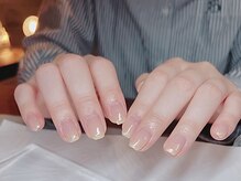 クーアネイル(kuua nail)/うるうる　aurora フレンチ　*