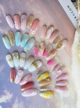 ネイルアンドリラクゼーション マーブル(MARBLE)/定額ネイル¥6150