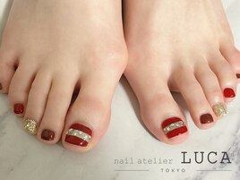 R-4 ボルドーフットネイル