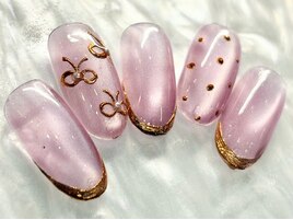 ガーリー マグネットネイル