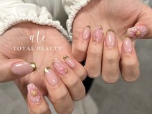 アテ(ate)/ぷっくりお花デザイン