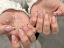 ぷっくりお花デザイン