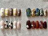 リピーター様★ニュアンスアートコース＋ドライケア込　¥8200