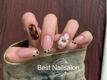 ベストネイル 渋谷109前店(Best Nail)/秋ネイル/押し花