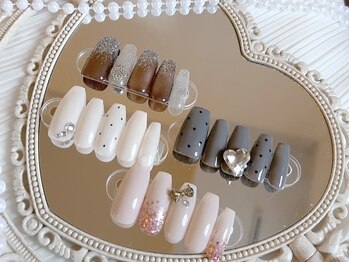 Charlie【チャーリー】の写真/オフィスネイルやマグネット、トレンドカラー等最旬デザイン多数◇お仕事帰りも◎シンプル定額￥6500→5800