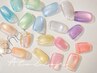 ハンド*平日限定【大人気♪うるちゅるネイル】マグネットワンカラー ¥6,790