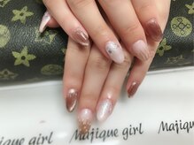 ネイルサロン マジックガール(Nail Salon MagiqueGirl)/【ミラーニュアンス】