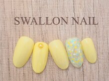 スワロンネイル(SWALLON NAIL)/3月、４月　定額ネイル★