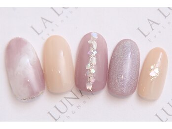 ラルナ ネイルアンドアイラッシュサロン(LA LUNA nail & eyelash salon)/22年9月10月◇定額ボリューム◇