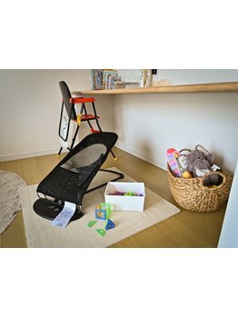 お子様同伴OKのサロン