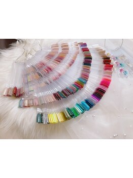 カラー・パーツの種類が豊富