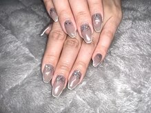 エイチエイチ(H.H)/くすみカラーに白フレンチ★